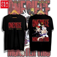 PEACE Anime shirt One Piece men's T-shirt Japanese unisex oversize T-shirt