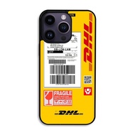 Hardcase Casing Case iphone 14 13 MiniPro Max Plus Shipping Label DHL AB0262 Cover