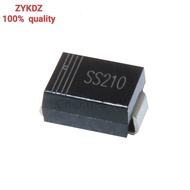 100pcs SS210 SMA  SR2100 2A/100V DO-214AC Schottky Diodes