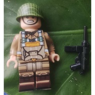 WW2 American 82nd Airborne Division with parachute