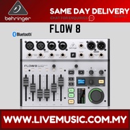 Behringer FLOW 8 8-input Digital Mixer with Bluetooth ( FLOW-8 / FLOW8 )