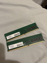 ADATA DDR4 8GB 2666Mhz 電腦記憶體 (兩條)