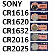 [MOQ 20] SONY CR1616 CR1620 CR1632 CR2016 CR2025 Lithium Battery 3V