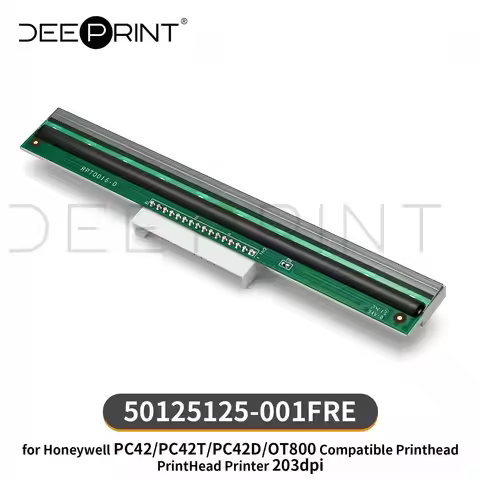 50125125-001FRE 203DPI Thermal Printhead for Honeywell PC42 PC42T PC42D OT800 Printer Print Head | 3