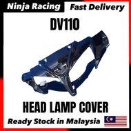 DEMAK DV110 HEAD LAMP COVER DV 110 HANDLE COVER FRONT UPPER COVER LAMPU DEPAN HEAD LIGHT COVER CASE 