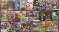 Switch 蠟筆小新 海賊無雙4 Pokémon鑽石 腦部鍛鍊 Luigi 2 Mario tennis Mario kart 大亂鬥 Mario party Mario odyssey Mario