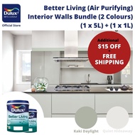 [BUNDLE] Dulux Ambiance All Interior Walls (Anti-bacterial) Paint Green Kaki Daylight (Light Neutral Combination)