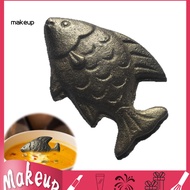 [Mk] Cast Iron Fish Set Small Iron Fish 1/2/3 Pcs Cast Iron Fish Cooking Tool – Natural Iron Booster