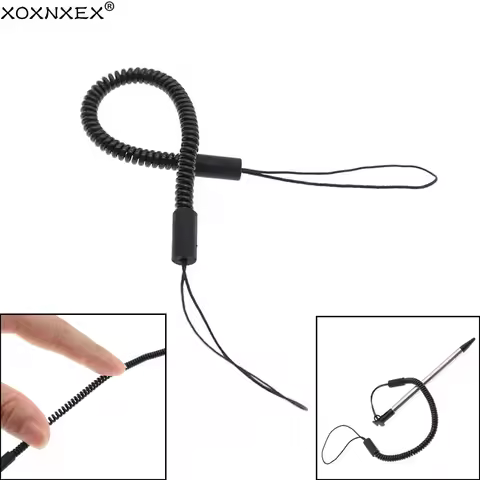 Tablet Stylus Ropes Anti-lost Stylus Retractable Cords Spring Coil Tether Ropes Hanging Rope Spring
