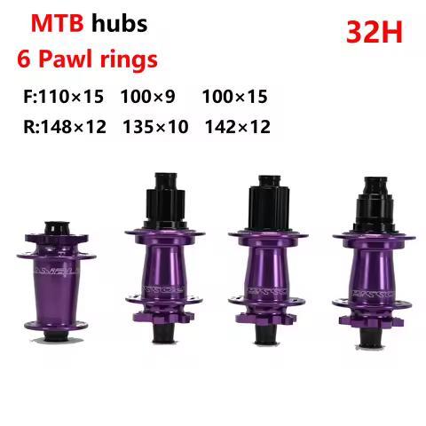 POSSIBLE 690 rings Bicycle Hub Sealed Bearing 6-bolt Disc Brake J-Bend 32 Holes BOOST MTB Hub HG XD