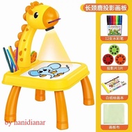 Ready To Send - Educational Children's Toys Learning PROJECTOR PAINTING drawing table MONTESSORI/drawing PROJECTOR table/Educational Educational Study table, by hanidianar
