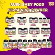 Rush Baby Food Serbuk Makanan Baby Perasa Bayi Seasoning Powder Makanan Bayi 6 bulan Chicken Cheese 