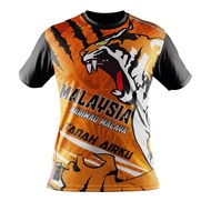 JERSEY fashion HARIMAU MALAYA Sublimation Tshirt | Baju Jersey Sublimation | ShortSleeve