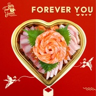 FOREVER YOU Salmon & Hamachi Sashimi 刺身 ( 400g + Ikura )