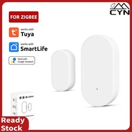 Tuya Zigbee Smart Window Door Gate Sensor Detector Smart Home Security Alarm System Smart Life Tuya App Remote Control HOT