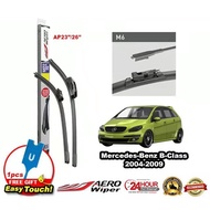 Mercedes-Benz B Class 2004-2009 Aero Wiper 2PCS-(23"/26") (M6)