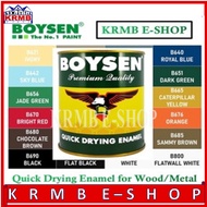 Boysen Quick Drying Enamel Paint 1/4 Liter (For Wood And Metal Application)