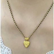 9g+ 999.9gold  handcraft heartshap pendent