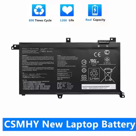 CSMHY New 42Wh B31N1732 Laptop Battery For ASUS VivoBook X430UA X430UF X430UN X430FA X430FN S430f X5