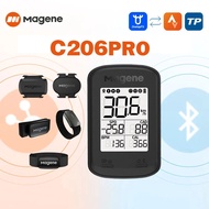 Komputer Basikal Gps Magene C206pro Kalis Air Bluetooth Ant+ Berbasikal Wayarles Basikal Speedometer