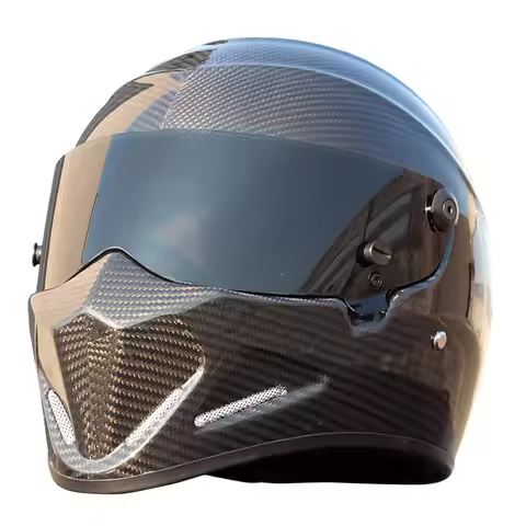 Moto GP Race Professional Racing Helmet For Simpson Style ATV-4 Carbon Fiber Helmet Kart Car Motocro
