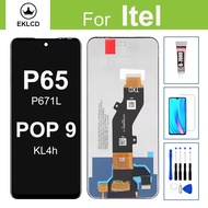 Display For Itel P65 P671L Tecno POP 9 4G KL4h LCD With Touch Screen Digitizer Assembly Replacement