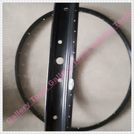 VELG RIMS 24 GENIO BLACK ALLOY 36H Sepeda aksesoris sparepart