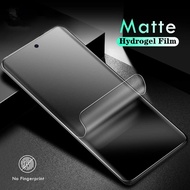 Matte Hydrogel Film Soft Screen Protector for Samsung Galaxy S10 S20 Plus Note 20 Ultra 9 8 10 20 Pro S8 S9 Plus S10E s10 note 10 Lite A71 A81 A91 Curverd Screen Screen Protector