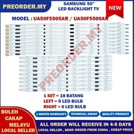 UA50F5505AR / UA50F5500AR SAMSUNG 50" LED TV BACKLIGHT(LAMPU TV) SAMSUNG 50 INCH LED TV 50F5505AR 50