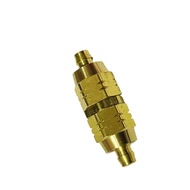 Nepel Sambungan Selang Kuningan 6.5mm 8.5mm Ulir Universal Tahan Karat Untuk Selang Pertanian Irigas