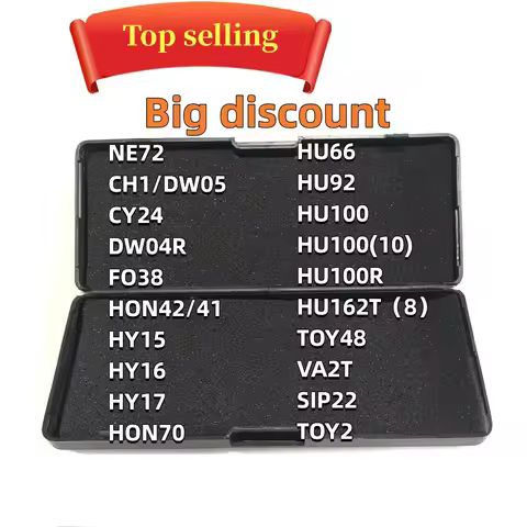 LISHI NE72 CH1/DW05 CY24 DW04R FO38 HON42/41 HY15 HY16 HY17 HON70 HU66 HU92 HU100 HU100(10) HU100R H