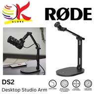 RODE DS2 DESKTOP STUDIO ARM FOR MICS, LIGHTS, PHONES & CAMERAS WITH FLEXIBLE POSITIONING AND LOW-NOI