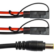 10AWG SAE to DC 8mm Cable,DC 8mm Male to 2 SAE Adapter Cable for RV & Solar Generator Portable Solar