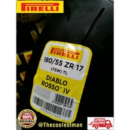 Pirelli Diablo Rosso IV 180/55-17 Diablo Rosso 4 180/55-17 tyre tayar motorcycle 2022