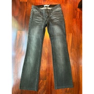 Mng Low Waist Black Jeans