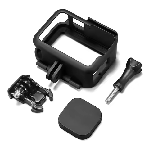 For GoPro Hero 9 Black Plastic Frame Protective Cover Anti-fall Protective Frame Shell，GoPro 9 Sport