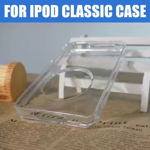 Clear Hard PC Case for Apple iPod Classic Transparent Protective Cover Anti-Scratch Shockproof Slim 