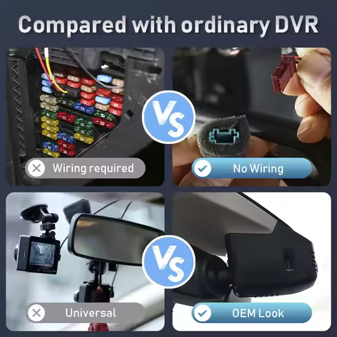 Car Dvr Recorder For Volkswagen 86mm VW Tiguan 2 II mk2 2er Tayron Touran Tharu Taos Caddy Passat Go