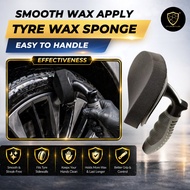 CP CAR Detailer Tyre Wax Sponge Car Detailing Tool Tayar Shine Wax Sponge 轮胎蜡刷