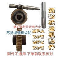 WPA WPS WPO WPX60 copper output shaft worm gear reducer accessories