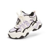 Balabala | รองเท้ากีฬา Hello Kitty Barabara สำหรับเด็กผู้หญิง ฤดูหนาว รองเท้าผ้าใบแบบสวมสบาย รองเท้า