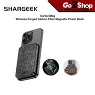 Shargeek Sharge CarbonMag 5K/10K PD 20W USB-C Qi2 Wireless Forged Carbon Fiber Magnetic Power Bank