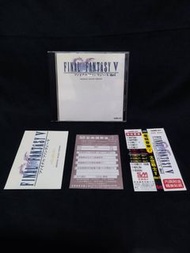 f*太空戰士 V/ Final Fantasy V 原聲帶～二手CD（近全新）