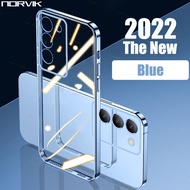 [NORVIK] Transparent Phone Case for VIVO Y100 5G Y78 Y56 Y39 Y38 Y36 Y28 Y27 Y27s 5G Shockproof Prot