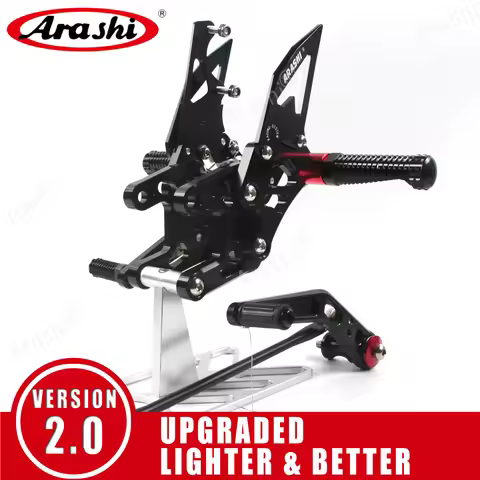 Arashi 1 Set For HONDA CBR1000RR 2004 - 2020 CNC Adjustable Footrest Rearsets Foot Peg CBR1000 CBR 1