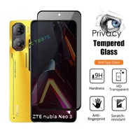 For ZTE Nubia Neo 3 5G Neo3 Privacy Tempered Glass Screen Protector Anti Peek Privacy Film Protectiv