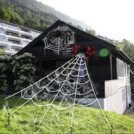 Spider Web Fake Ready-To-Use Cobweb Triangle Halloween Decoration