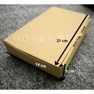 Box Hampers Box 21 x 14 x 5 EFLUTE PLAIN Box Box Brownies Box 21 x 14 x 5 Corrugated Brown Box/ EFlu