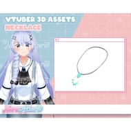Look Unique in the Virtual World with Your 3D Vroid Necklace, 3D Character Necklace, Virtual Accesso