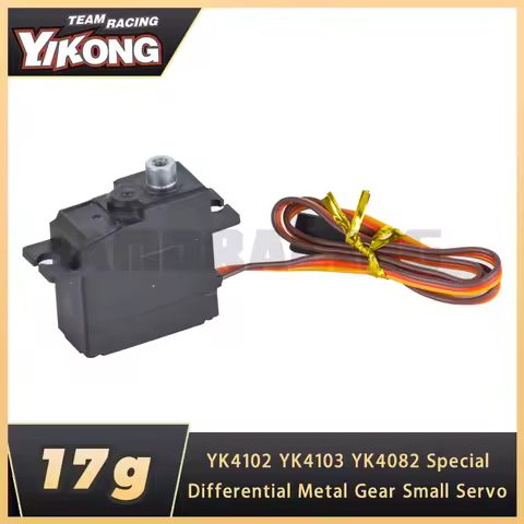 Differential Gear Shift 17g Metal Gear Small Servo for YIKONG YK4101 YK4102 YK4103 YK4082 1/10 1/8 R